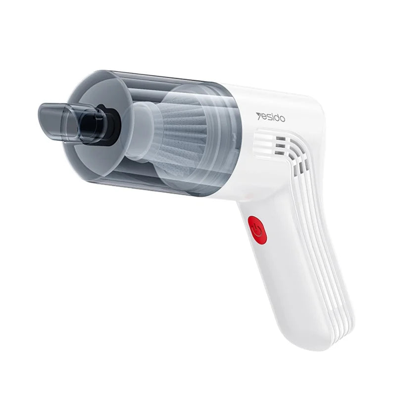 YESIDO VC10 Handheld Vacuum Cleaner 5000PA Suction Power 45500RPM Home Car Cleaning Tool