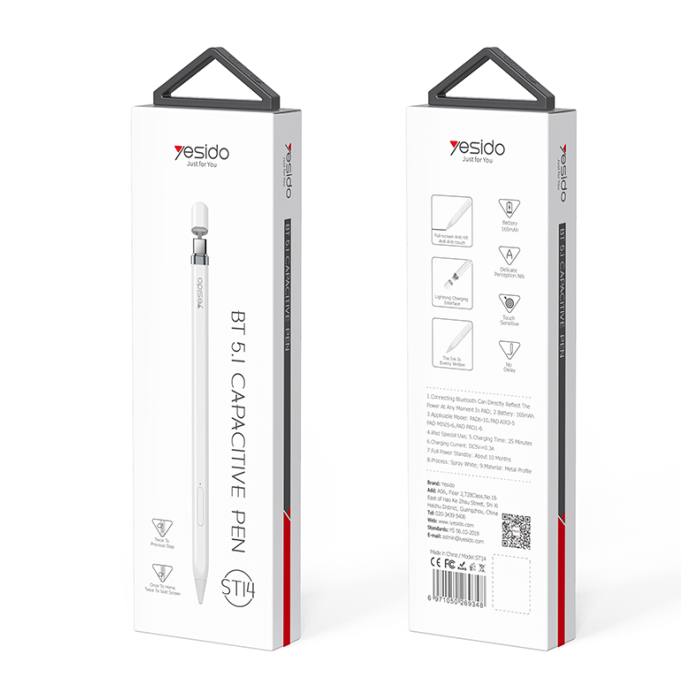 Yesido ST14 Type-C Plug Active Stylus Pen