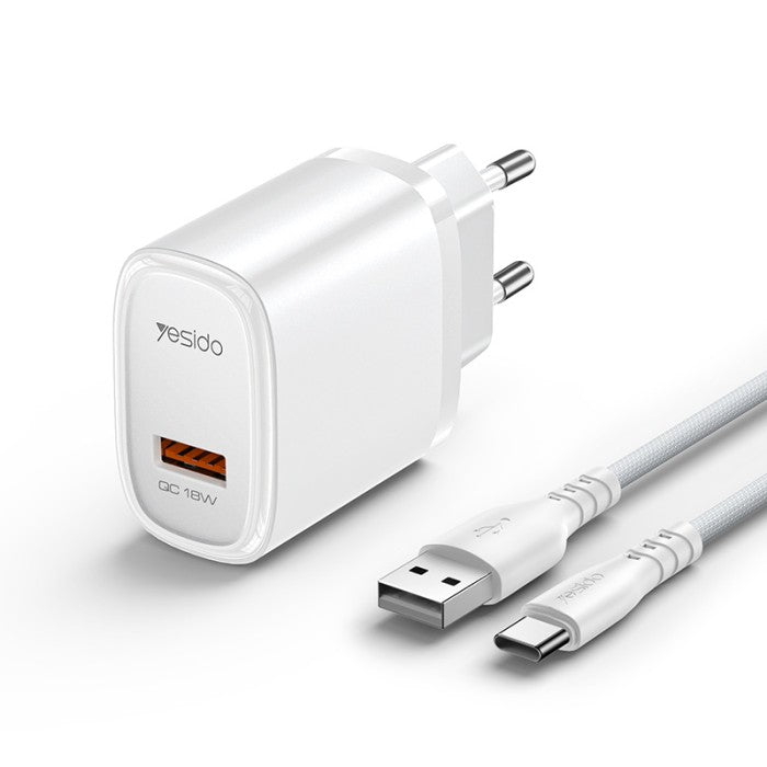 YC66C EU 18W Fast Charging Charger(USB Port)