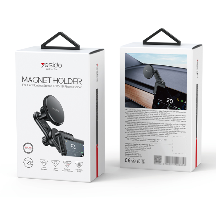 C213 Screen Corner Using Magneitc Phone Holder