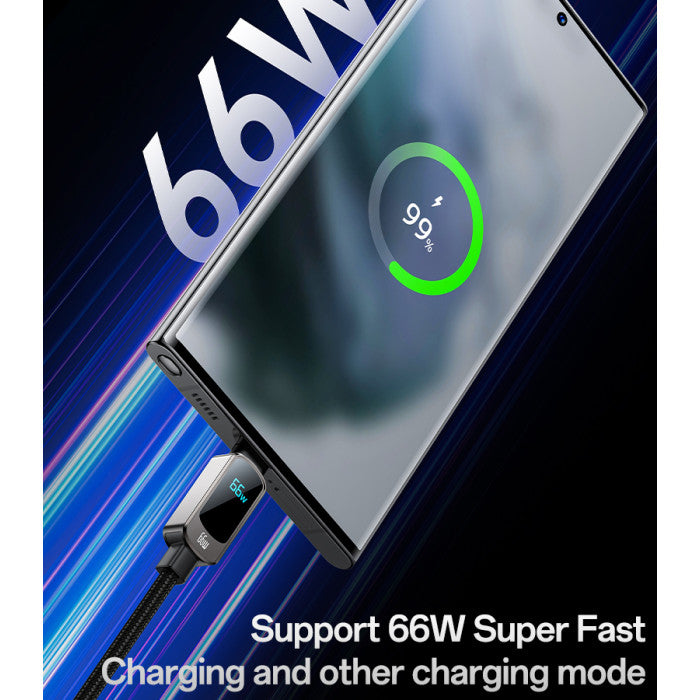 CA128C USB To Type-C 66W Power Display Data Cable