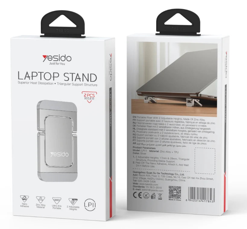 Yesido HOLDER YESIDO LP11-silver Silver