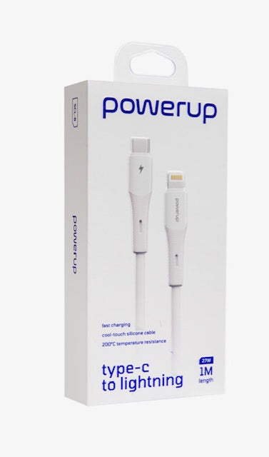 PowerUp SCL-8 Usb-c To Lightning Cable 1M