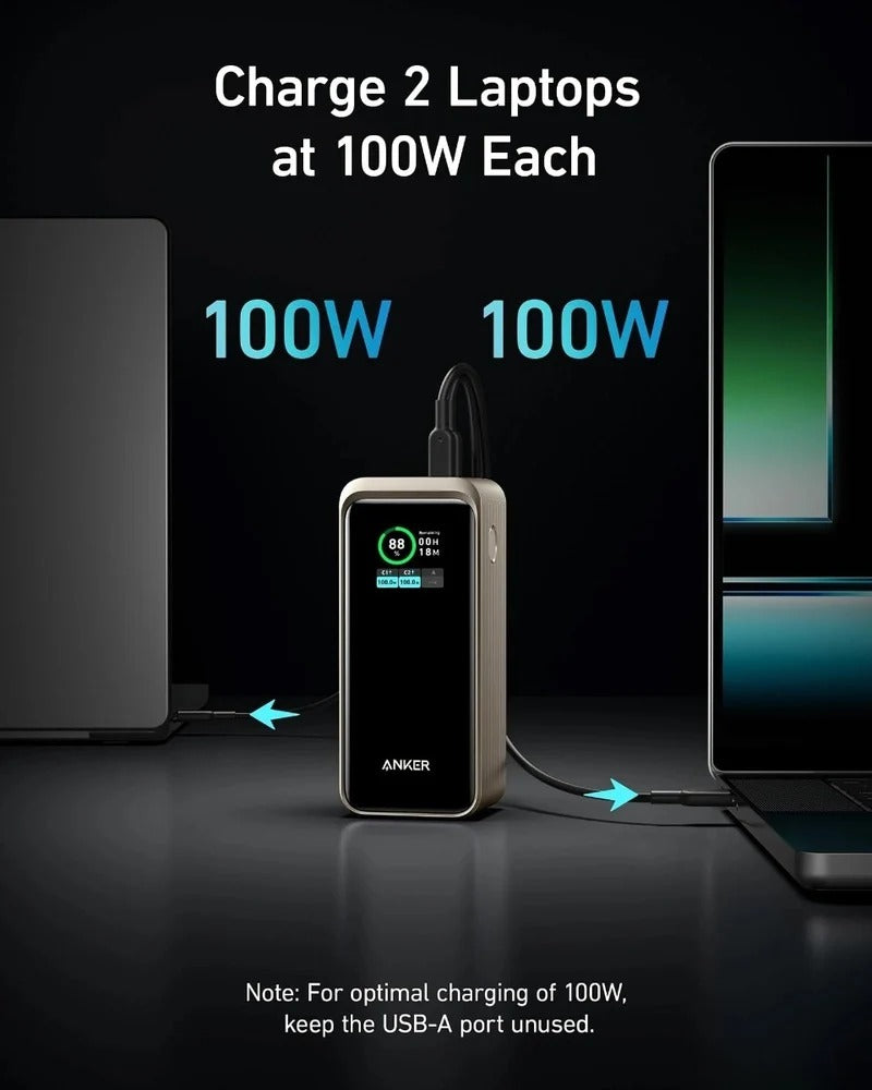Anker Prime Power Bank 20,000 mAh Digital Display