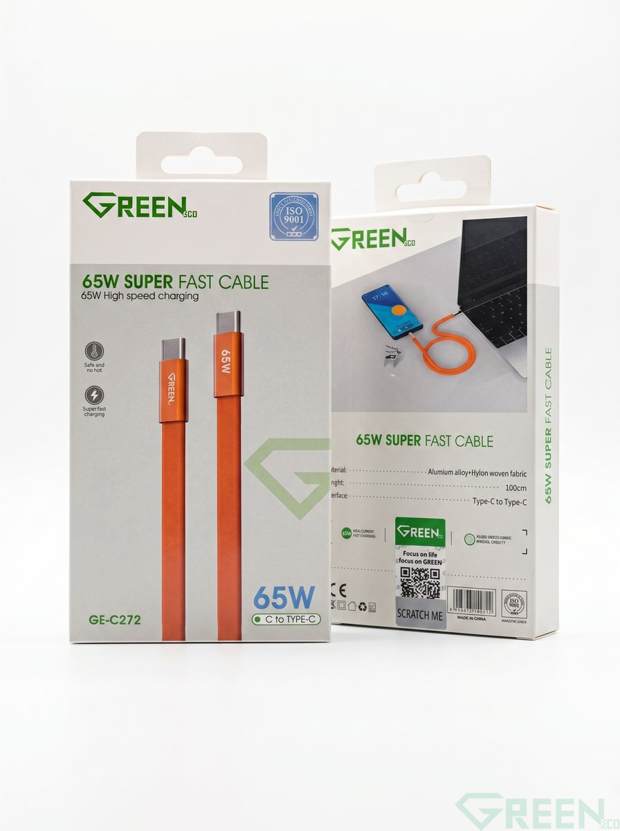 GREEN CABLE C TO C 65 W