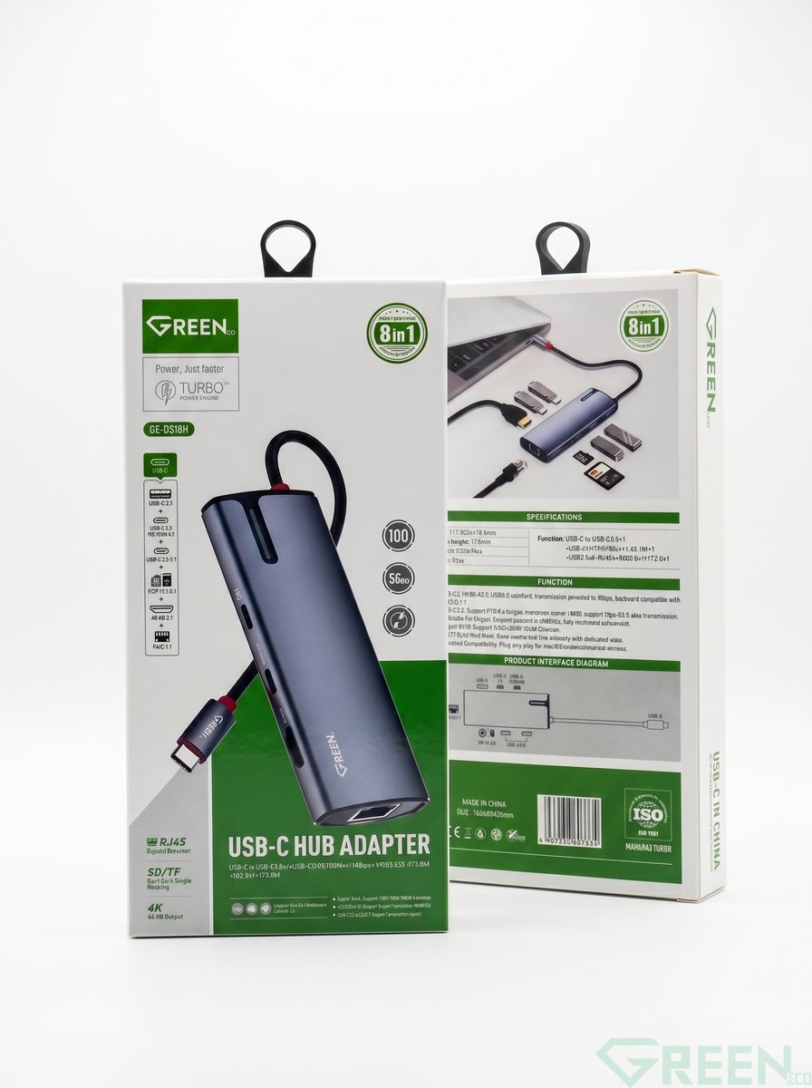 GREEN HUB 8 IN 1