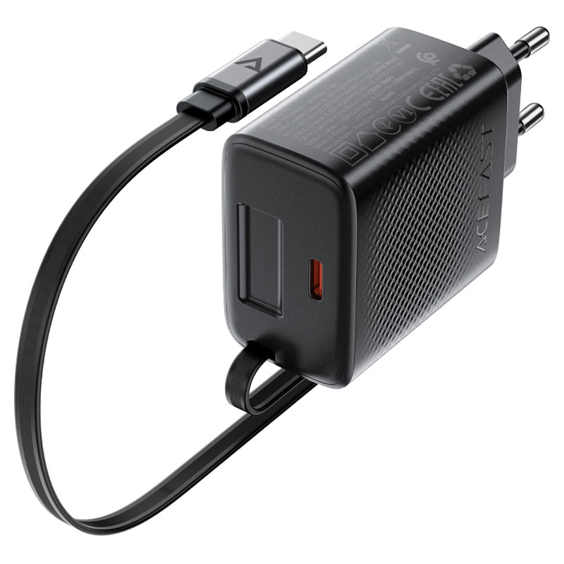 Fast Charge Wall Charger A110 PD30W (USB-C+USB-C cable) EU