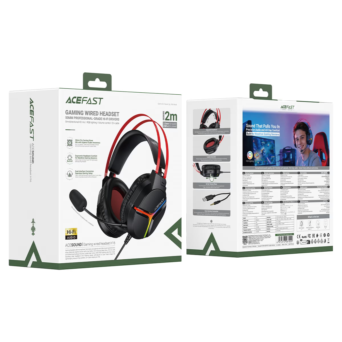 Gaming Wired Headset H16