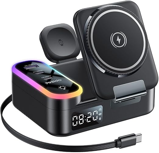 Wireless Charger YESIDO DS38 BLACK