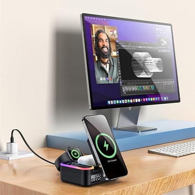 Wireless Charger YESIDO DS38 BLACK