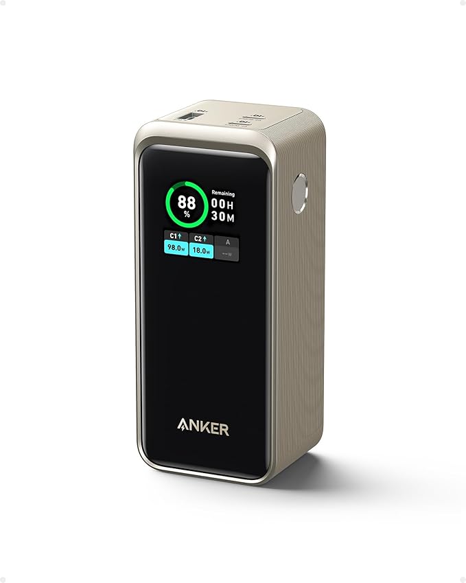 Anker Prime Power Bank 20,000 mAh Digital Display