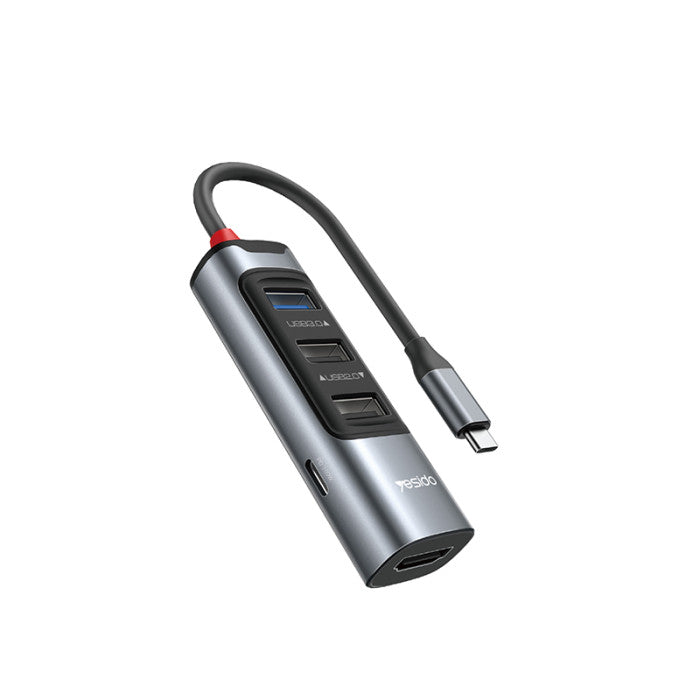 HB22 Type-C to USB and Charging USB Hub
