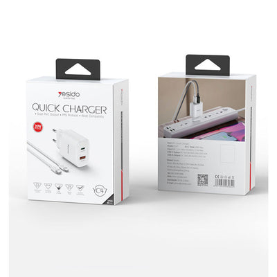 YC47 20W Wall Charger Adapter