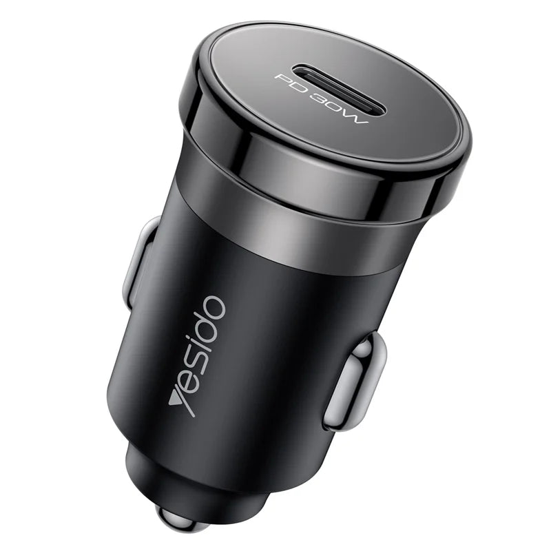 30W single C 30W fast charging car charger Y74