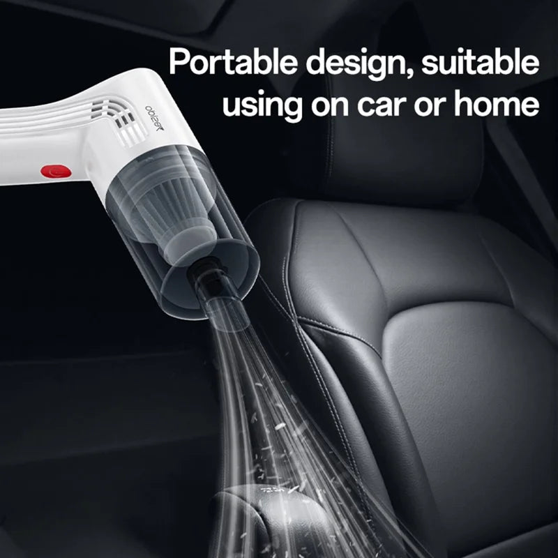 YESIDO VC10 Handheld Vacuum Cleaner 5000PA Suction Power 45500RPM Home Car Cleaning Tool