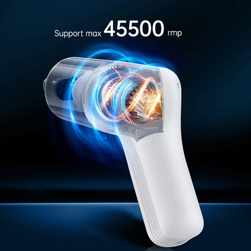 YESIDO VC10 Handheld Vacuum Cleaner 5000PA Suction Power 45500RPM Home Car Cleaning Tool