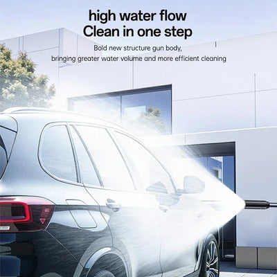 YESIDO VC18 High Pressure Washer Gun 2 Gears Adjustable Cordless Car Cleaner with LED Display