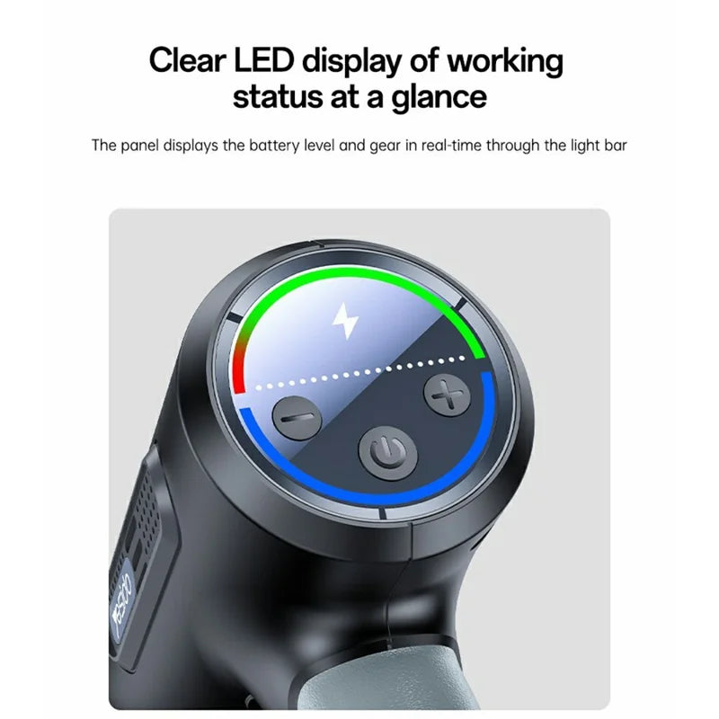 YESIDO VC18 High Pressure Washer Gun 2 Gears Adjustable Cordless Car Cleaner with LED Display