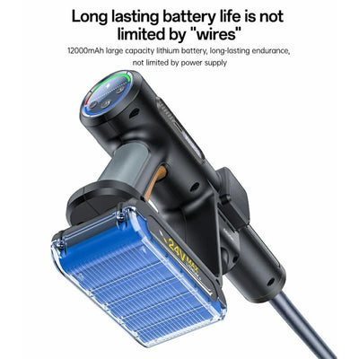 YESIDO VC18 High Pressure Washer Gun 2 Gears Adjustable Cordless Car Cleaner with LED Display
