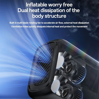 YESIDO VC17 Multi-function Wireless Tire Inflator for Car / Bicycle / Basketball Portable Air Compressor with LED Display