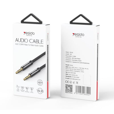 YAU16 3Meter 3.5mm to 3.5mm Audio Cable