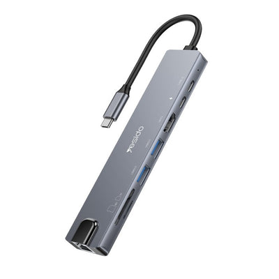HB27 Eight in One USB Hub