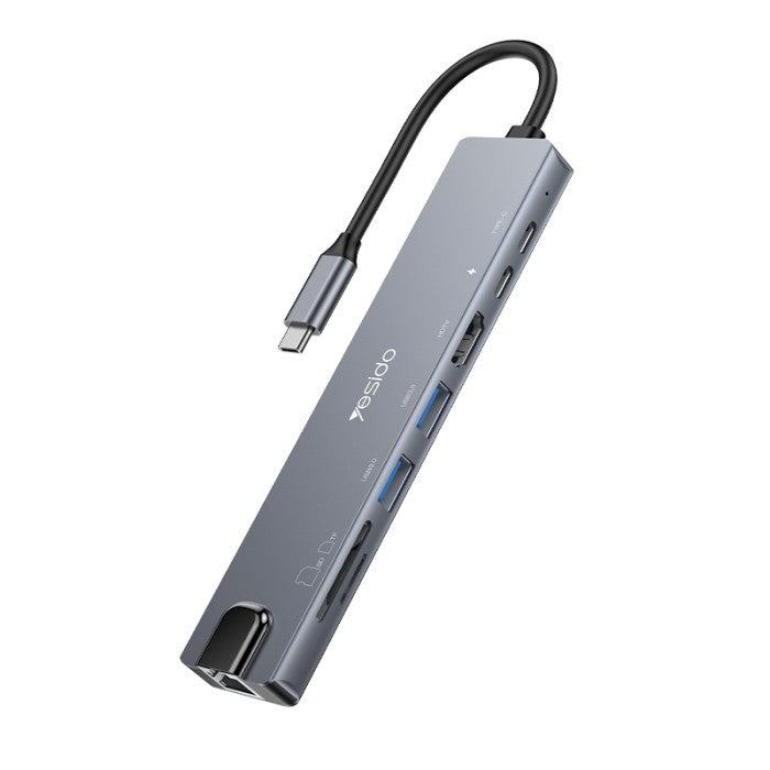 HB27 Eight in One USB Hub