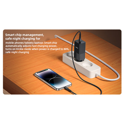 YC73 EU 65W Fast Charging Wall Charger(USB+TC)