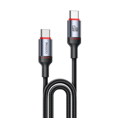 CA183 Type-C To Type-C 60W Fast Charging Data Cable