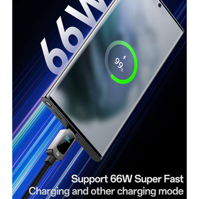 CA128C USB To Type-C 66W Power Display Data Cable