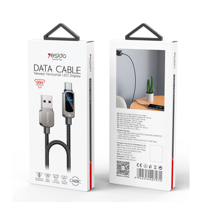 CA128C USB To Type-C 66W Power Display Data Cable