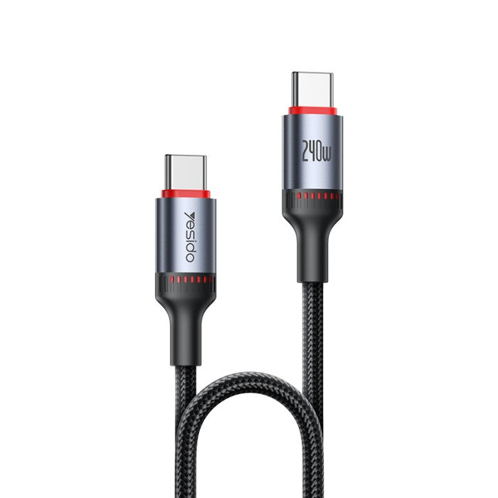 CA185 1.2M Type-C To Type-C 240W Fast Charging Data Cable