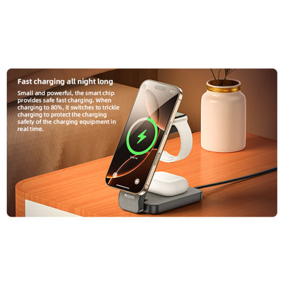 DS26 3 In 1 Folding Wireless Charging Dock