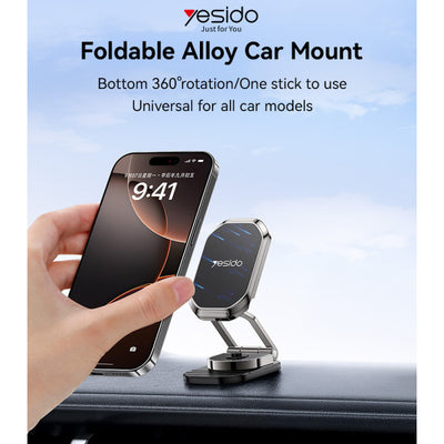 Yesido C222 Magnets Foldable Magnetic Car Phone Holder