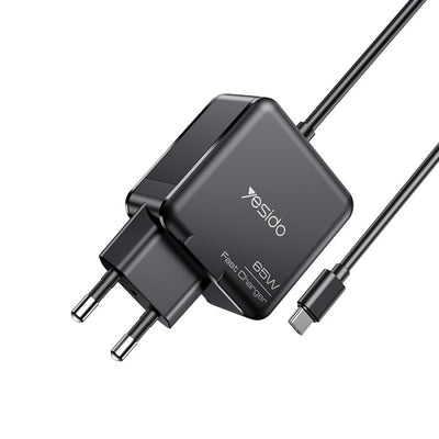 Yesido YC75 65W Fast Charging EU Standard Laptop Adapter Charger