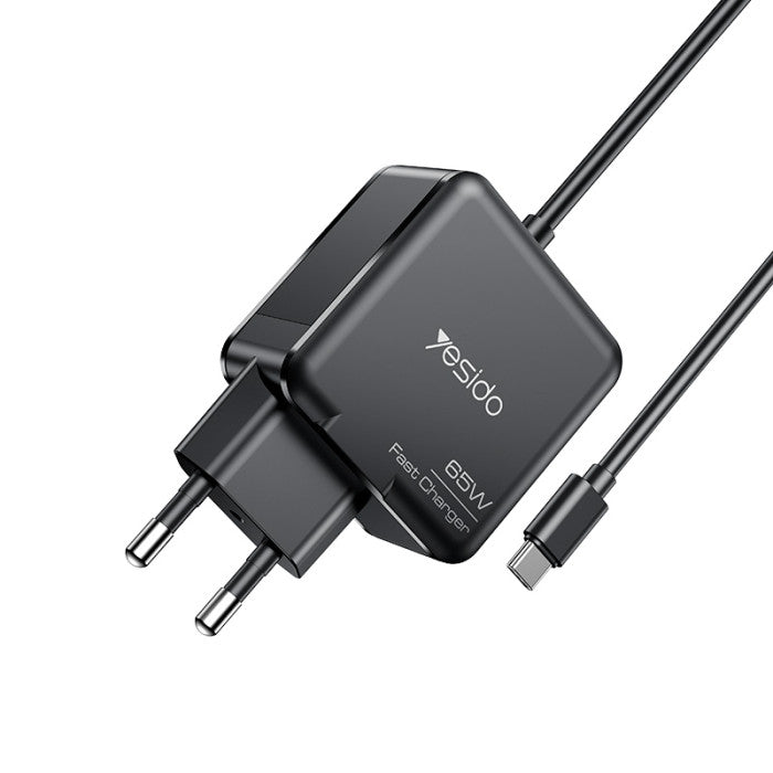 Yesido YC75 65W Fast Charging EU Standard Laptop Adapter Charger