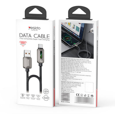 CA137C USB to Type-C 66W Fast Charging Data Cable