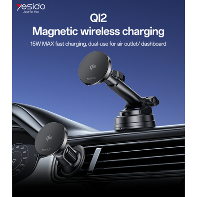 DS30 15W Wireless Fast Charging Magnetic Phone Holder