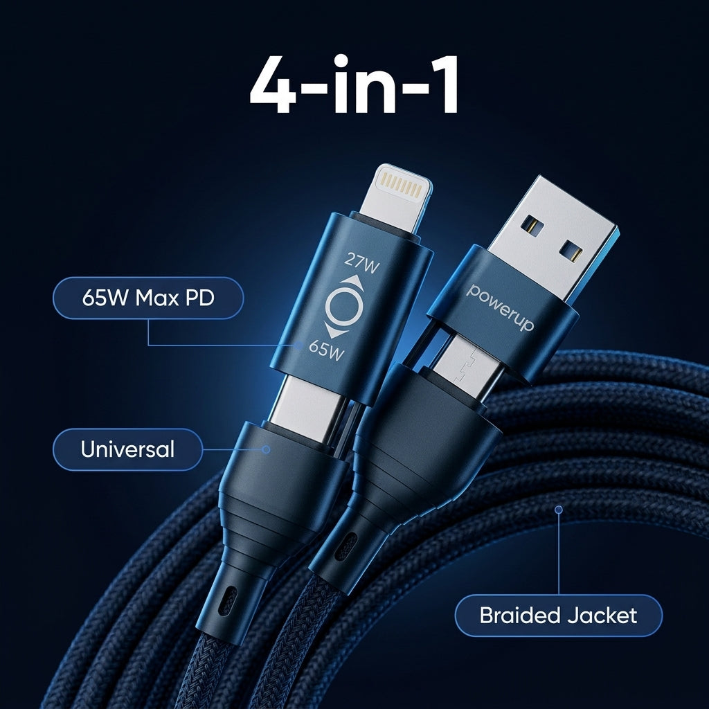 A4 in 1 cable super fast charge