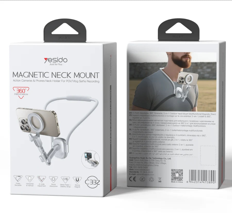 Multifunctional neck-hanging shooting bracket C332