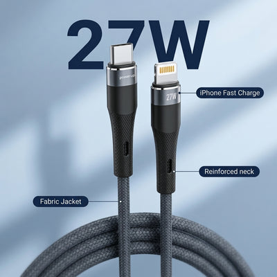 PowerUp CCL-16 Usb-c To Lightning Cable 1M