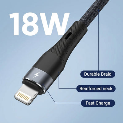 PowerUp SL-14 Usb-a To Lightning Cable  1M