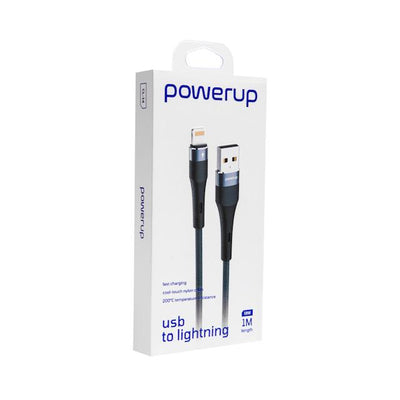 PowerUp SL-14 Usb-a To Lightning Cable  1M