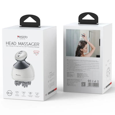 Yesido Head Massager Skin Friendly For Wet And Dry Use Kneading Massage MG12