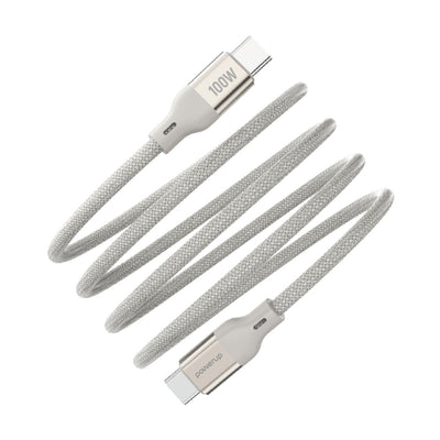 PowerUp MCC-1 100W Magnetic USB-C to USB-C Cable, 1 Meter