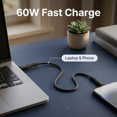 PowerUp SC-7 Usb-c Cable 60W 1M