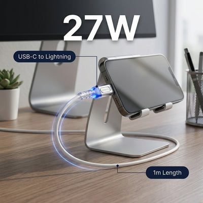 PowerUp SCL-12 Usb-c To Lightning Cable 27W 1M