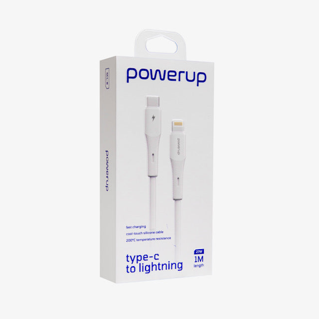 PowerUp SCL-8 Usb-c To Lightning Cable 1M