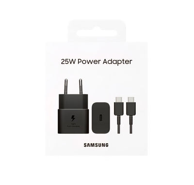 Samsung 25W USB-C Wall Charger With USB-C Cable