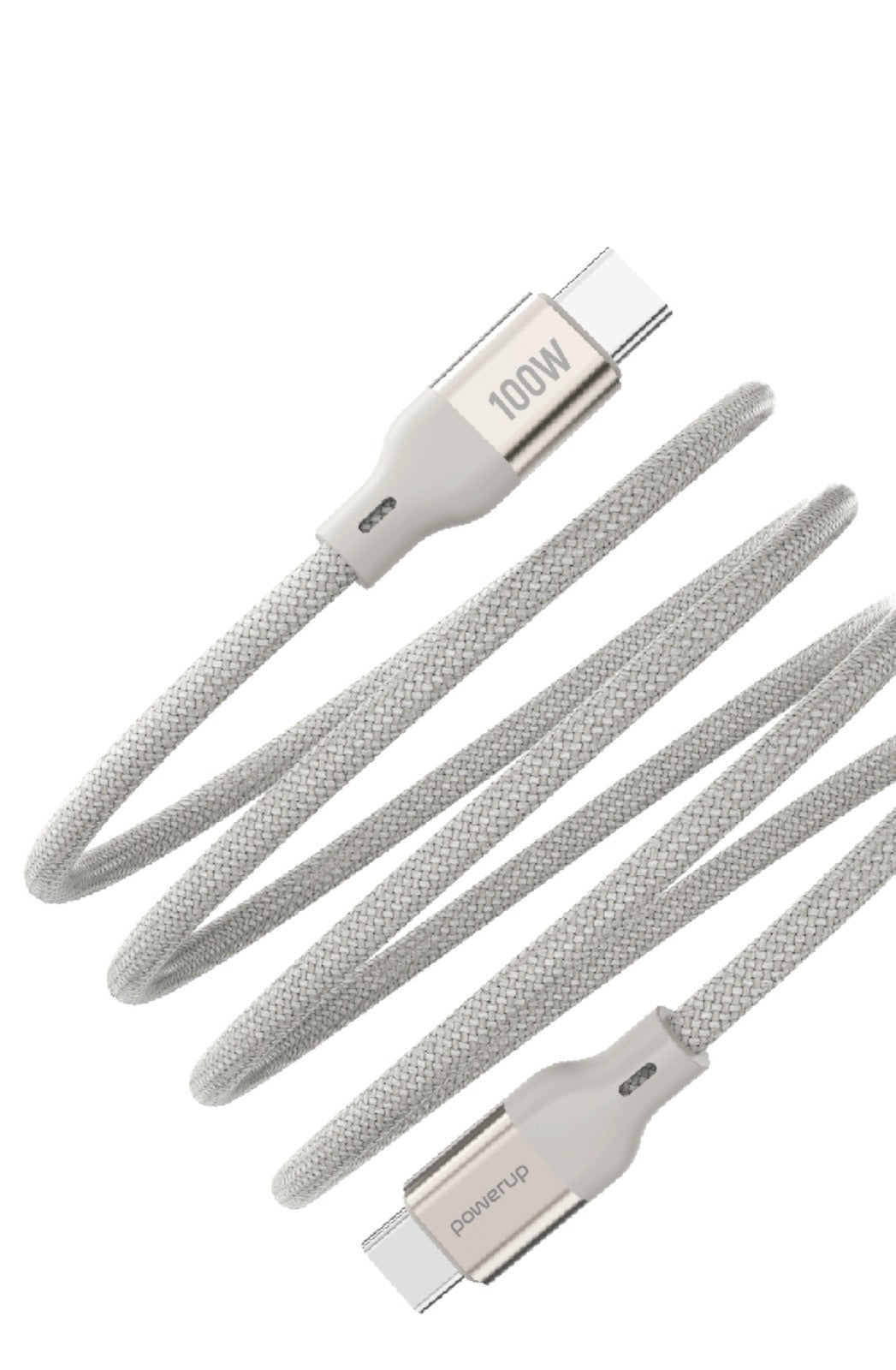PowerUp MCC-1 100W Magnetic USB-C to USB-C Cable, 1 Meter